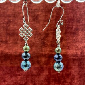 Triple Pearl Dangles (E0020)
