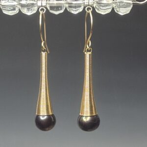 Freshwater pearl dangles (E0772)