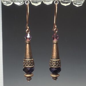 Copper funnel dangles (E0782)