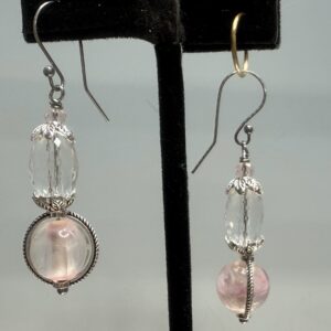 Crystal & Lampwork Dangles (E1710)