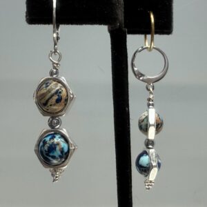 Sea Sediment Agate Dangles (E1718)