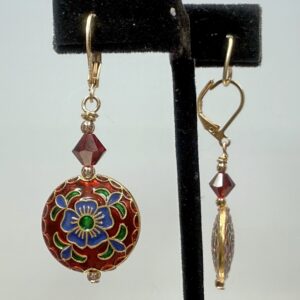 Enamel Disk Dangles (E1726)