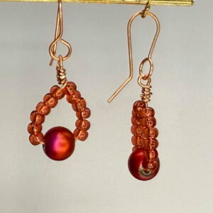 Seed & Druk Glass Dangles (E1874)