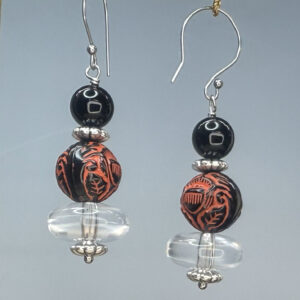 Acrylic Saucer Dangles (E2083)