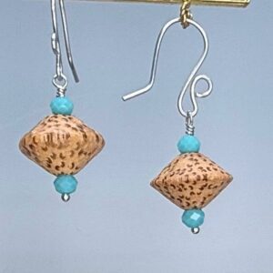Seed Pod & Seed Bead Dangles (E2246)