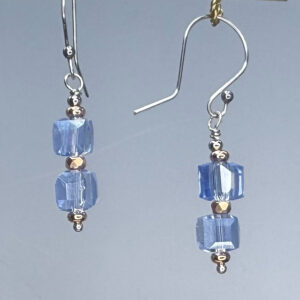 Sweet Crystal Cube Dangles (E2290)