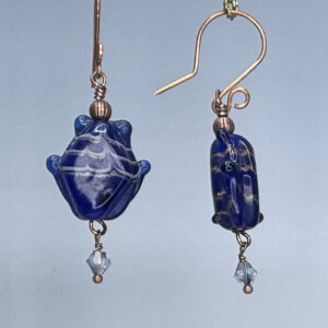 Lampwork Glass Fish Dangles (E2319)