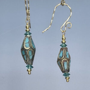 Nepalese Enlongated Bicone Dangles (E2375)