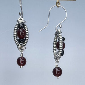 Oval Framed Dangles (E2412)