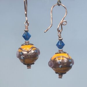 Short Wedding Cake Dangles (E2681)