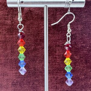 Austrian Crystal Rainbow Dangles (E3808)