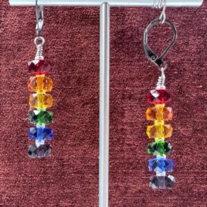 K9 Crystal Rainbow Dangles (E3810)