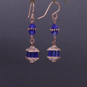 Captive Crystal Cube Dangles (E4841)