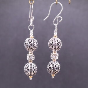 Two Tone Dangles (E4878)