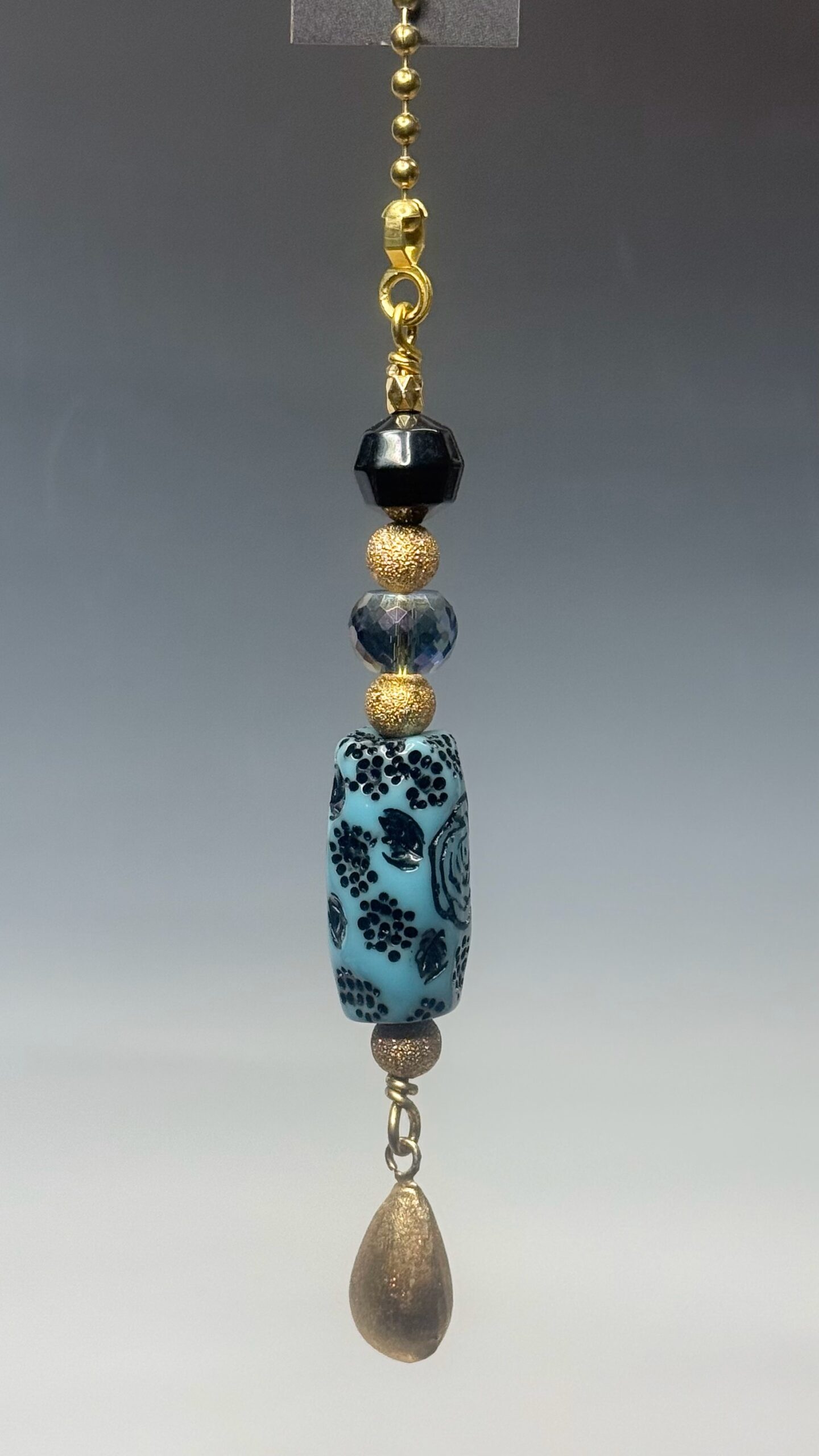 Fan Pull With Charm (FP0814)