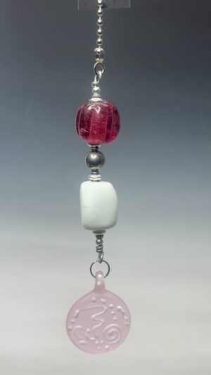 Fan Pull With Charm (FP0815)